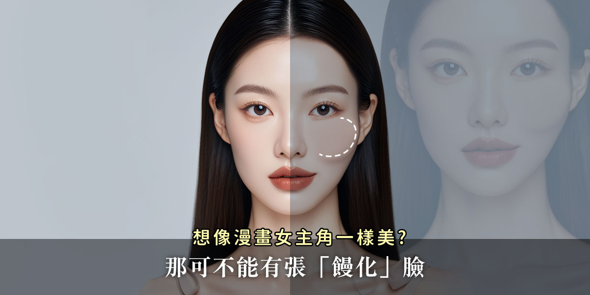 想像漫畫女主角一樣美?那可不能有張「饅化」臉! 皮膚專科黃靜雯醫師 | 雅丰美膚診所