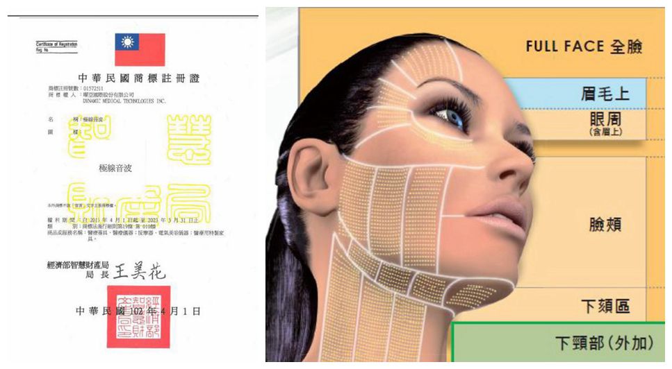 Ulthera極線音波拉皮-商標註冊