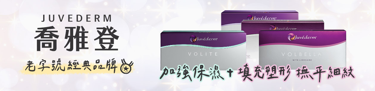 玻尿酸品牌-Jovederm喬亞登