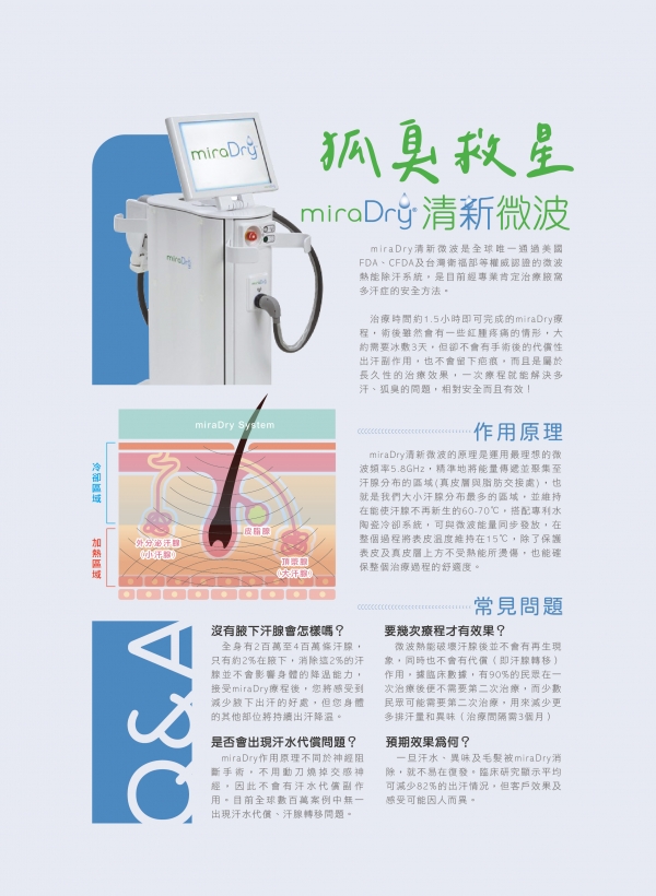 雅丰美人誌84期｜MiraDry清新微波介紹2