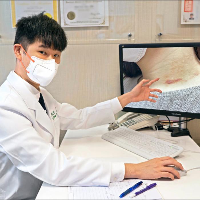 【自由健康網】異位性皮膚炎反覆發作 脖頸膚色色素沉澱│皮膚專科陳威宇醫師