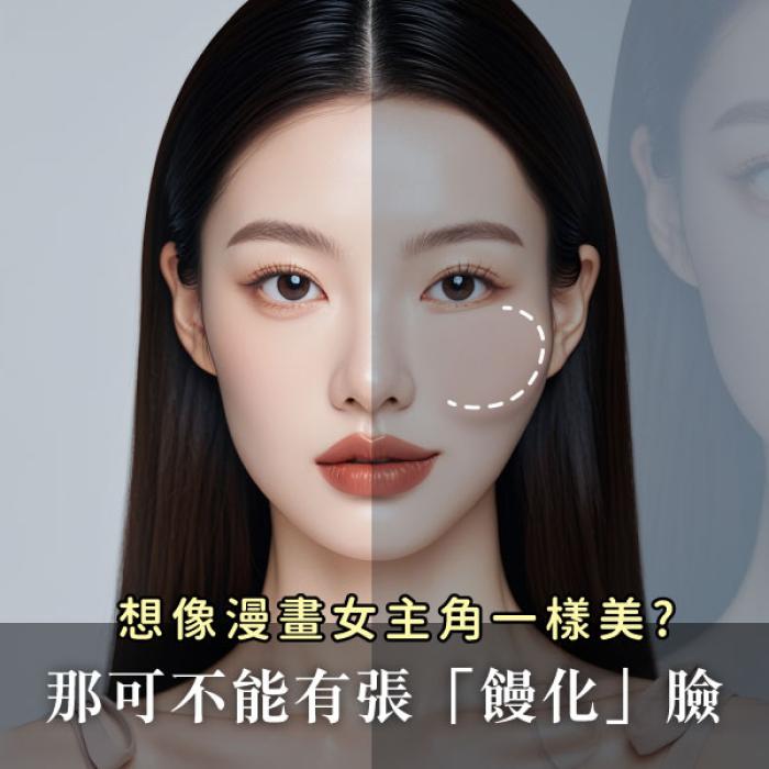 想像漫畫女主角一樣美?那可不能有張「饅化」臉! 皮膚專科黃靜雯醫師 | 雅丰美膚診所